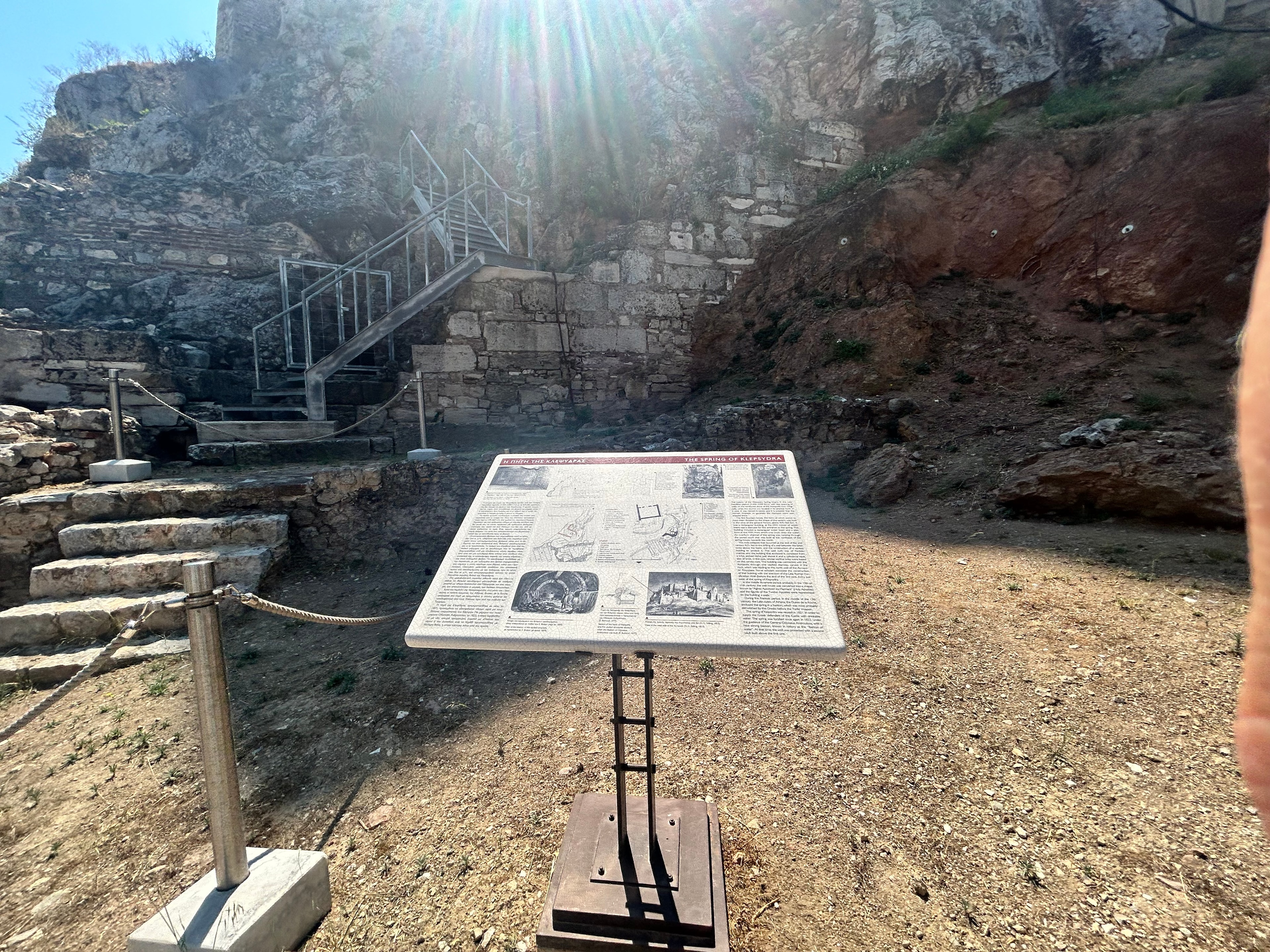 Inside the fully accessible Acropolis Museum